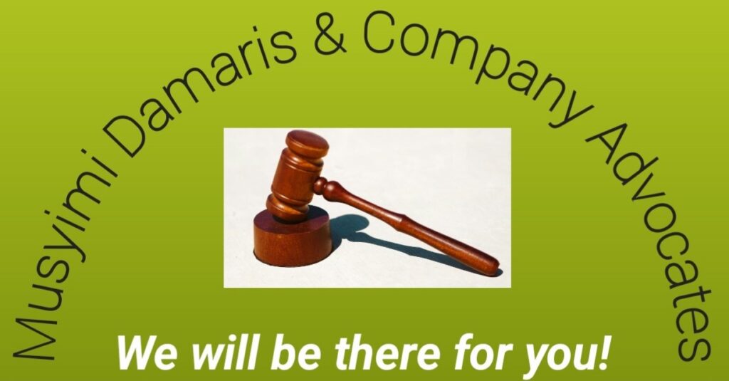 Photo showing logo of Musyimi Damaris & Company Advocate's Law Firm.